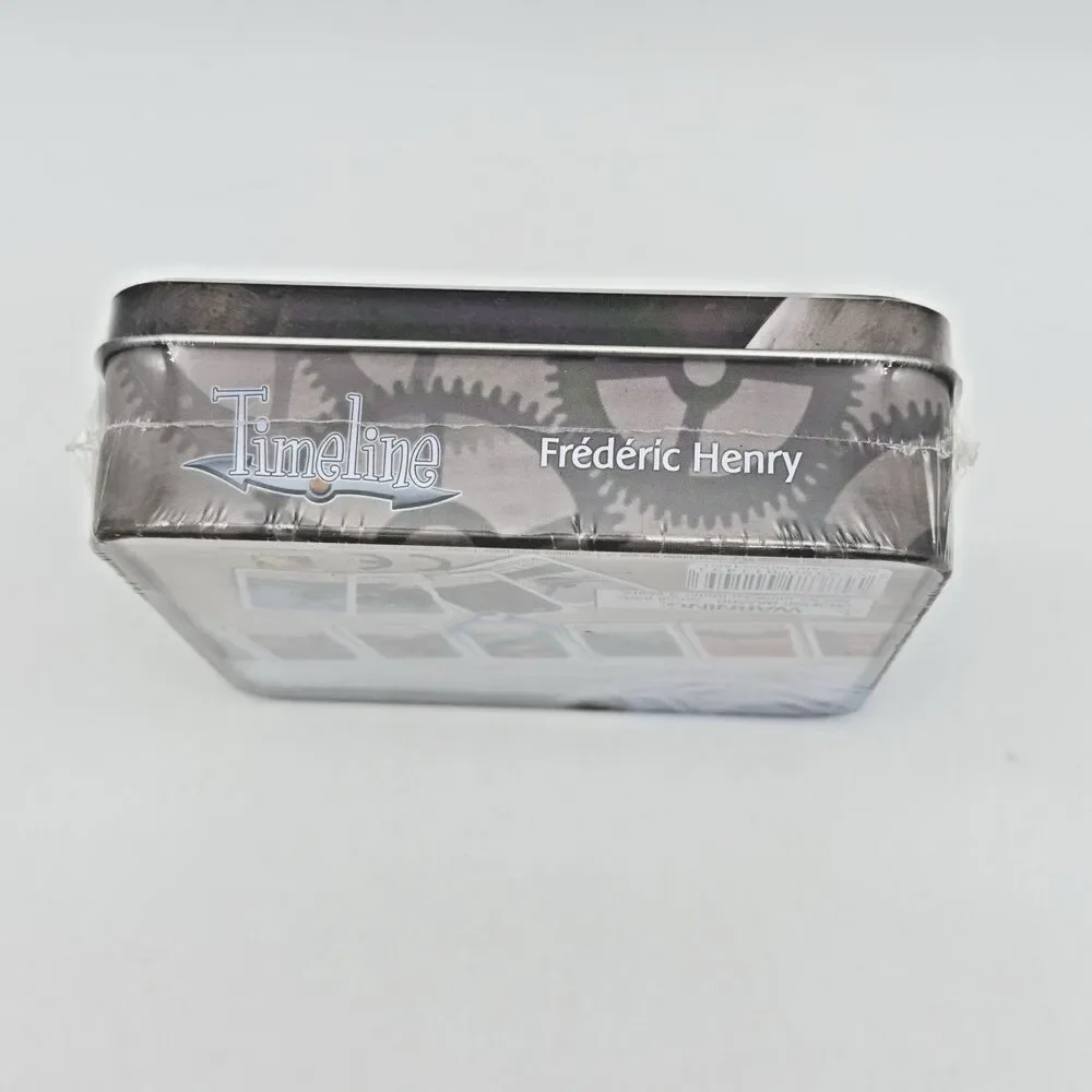 Timeline Card Game Inventions Sealed Cards in Sealed Tin Frederic Henry Asmodee